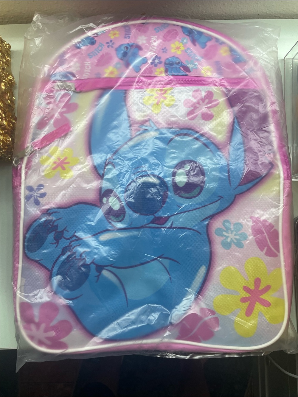 Stitch Kids Backpack - Pink and Blue